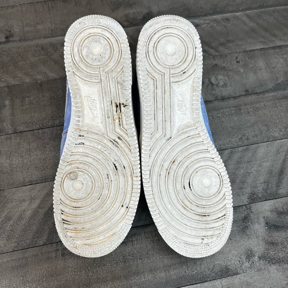 Nike Air Force One LV8 Dusty Blue Sneakers Sz 9.5 - Picture 5 of 5